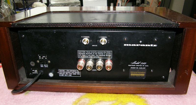 MARANTZ マランツ MODEL240 パワーアンプ