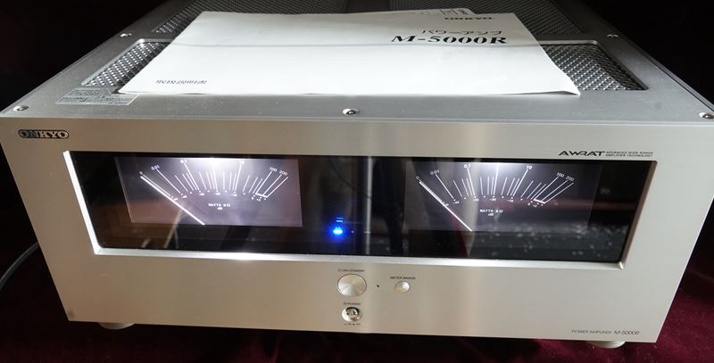 オンキョー ONKYO M-5000R パワーアンプ