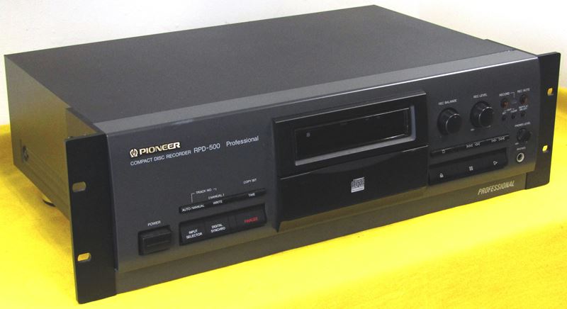 PIONEER パイオニア RPD-500 業務用コンパクトディスクレコーダー (CD