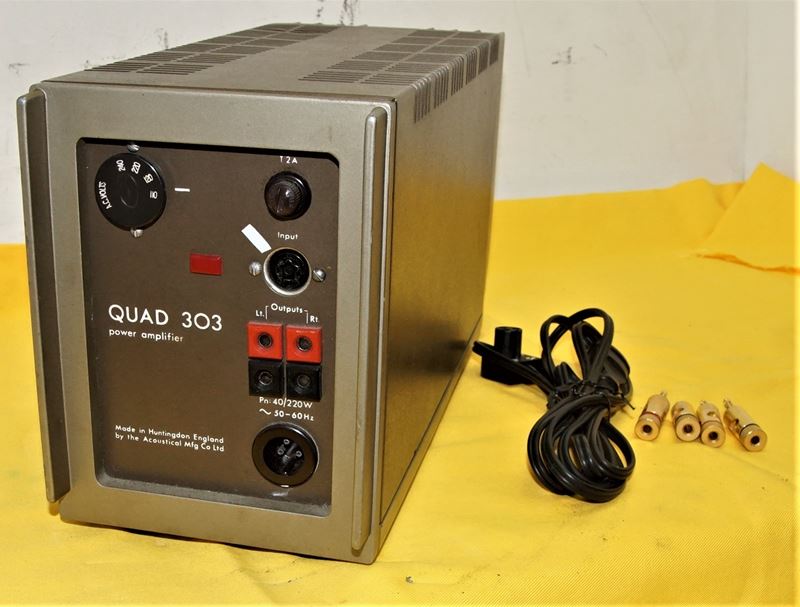 ⭐️超希少名機⭐️QUAD 303 ステレオ クォード パワーアンプ 音響機器