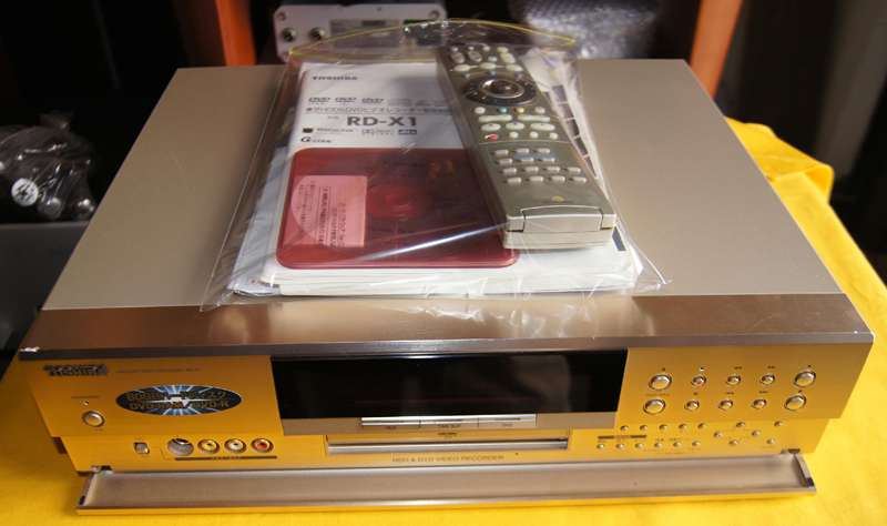 東芝 TOSHIBA D-X1 HDD&DVDビデオレコーダー