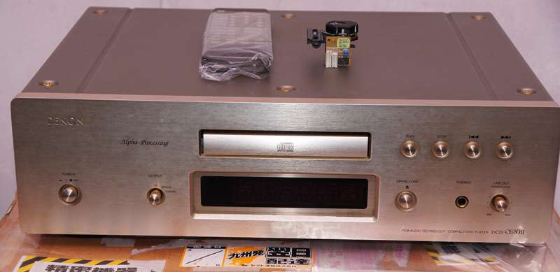 オーディオ修理｜デノン DENON DCD-S10mk2 CDプレーヤーの修理