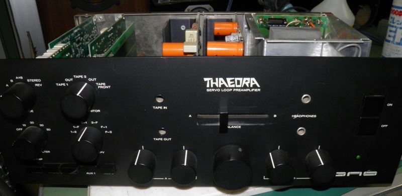オーディオ修理｜ガス GAS GAS THAEDRA プリアンプの修理