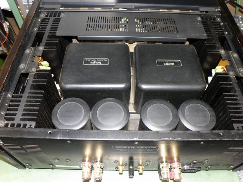 オーディオ修理｜オンキョー ONKYO M509 パワーアンプの修理